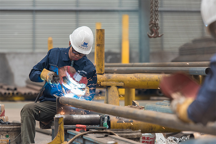 黄骅网架焊接车间